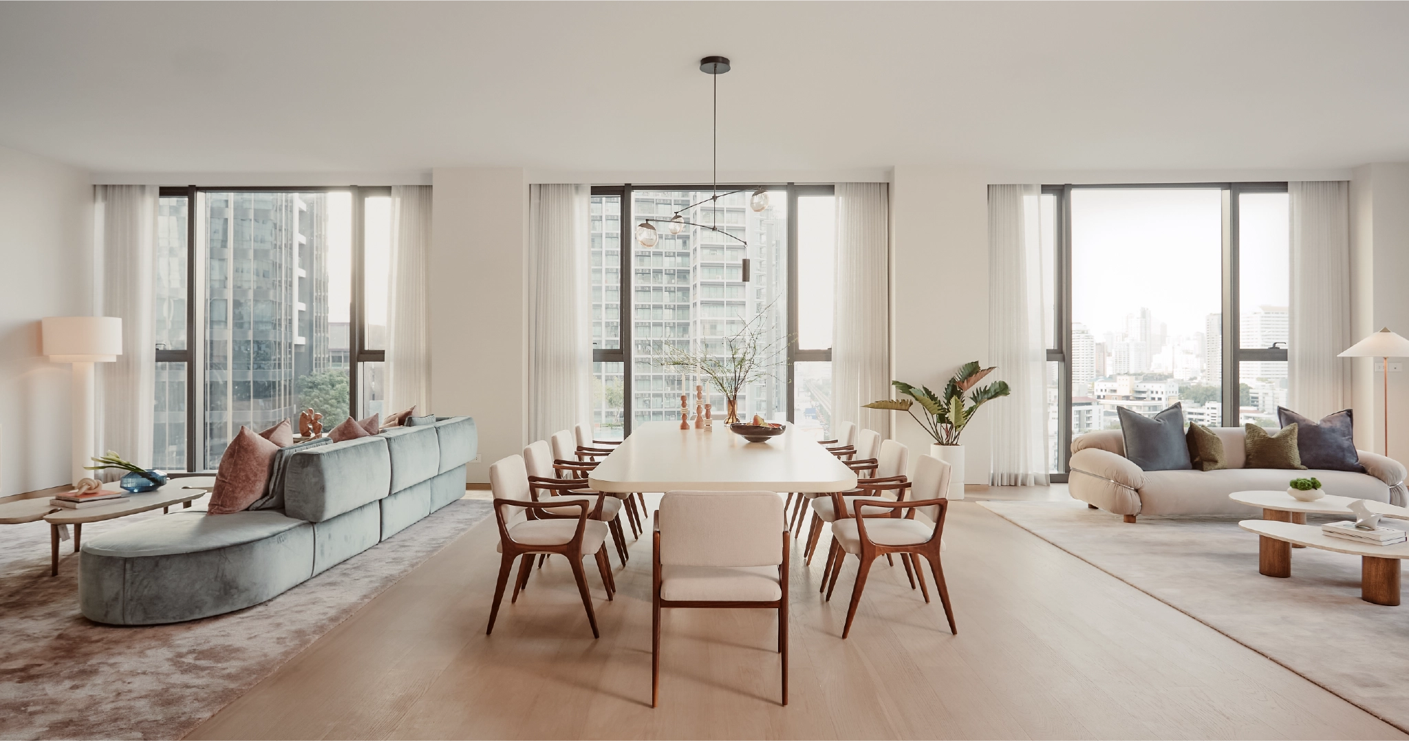 ภายในห้องพักของโครงการคอนโดใหม่ย่านทองหล่อ สโคป ทองหล่อ