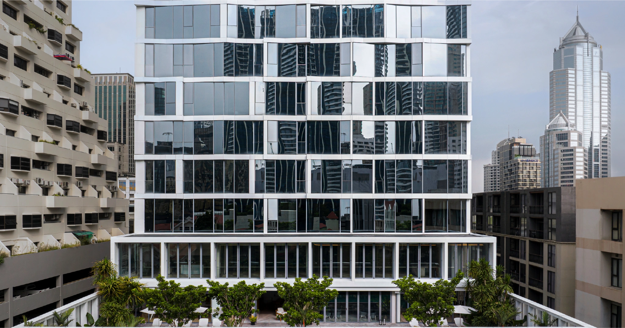 ดีไซน์ภายนอกอาคารของ SCOPE LANGSUAN คอนโดโครงการใหม่