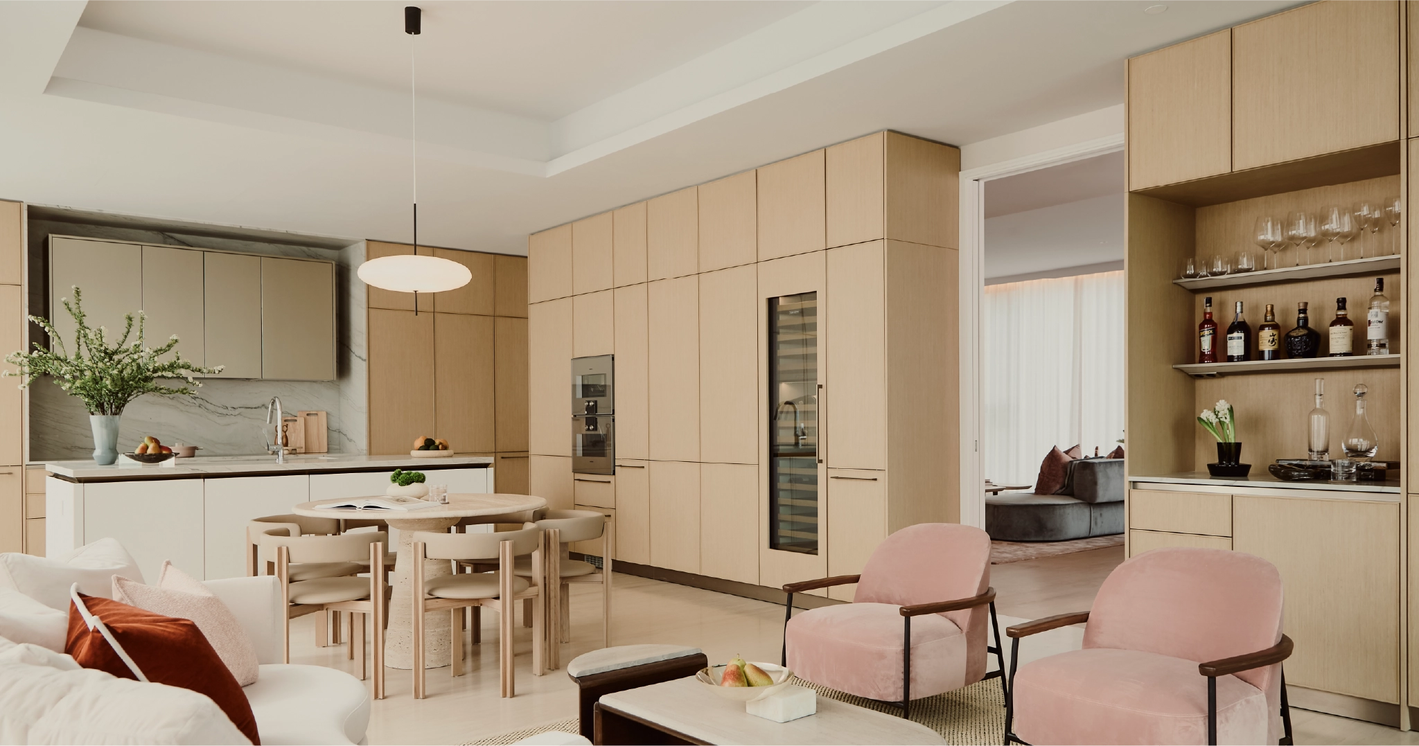 ภายในห้องพักของคอนโดหรูทองหล่อ ตกแต่งพร้อมอยู่